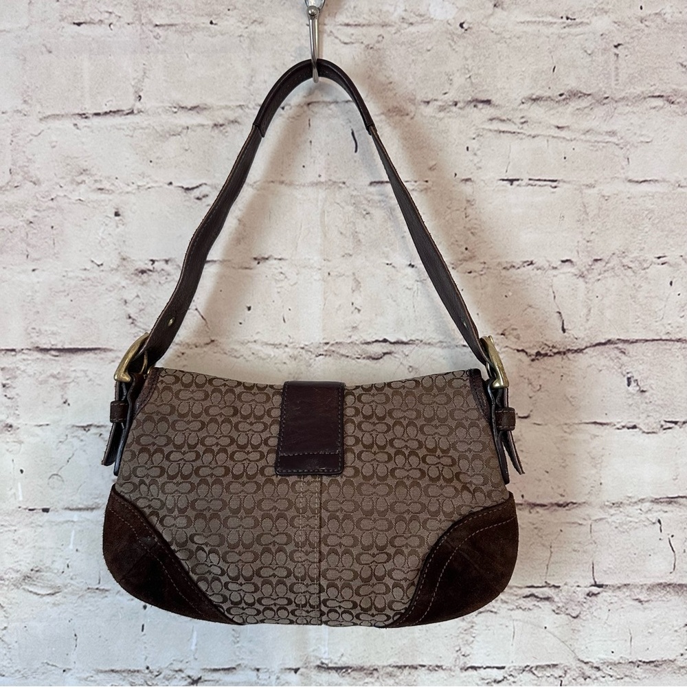 Coach Vintage Y2K Signature Small SoHo Shoulder Bag - Picture 3 of 7